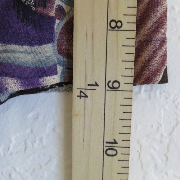 Natural Issue* Men's Short Sleeve Button Down Curved Hem Pocket BOHO Shirt~Large - Picture 7 of 10